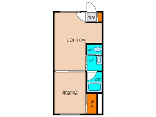 ピュアパレスの物件間取画像